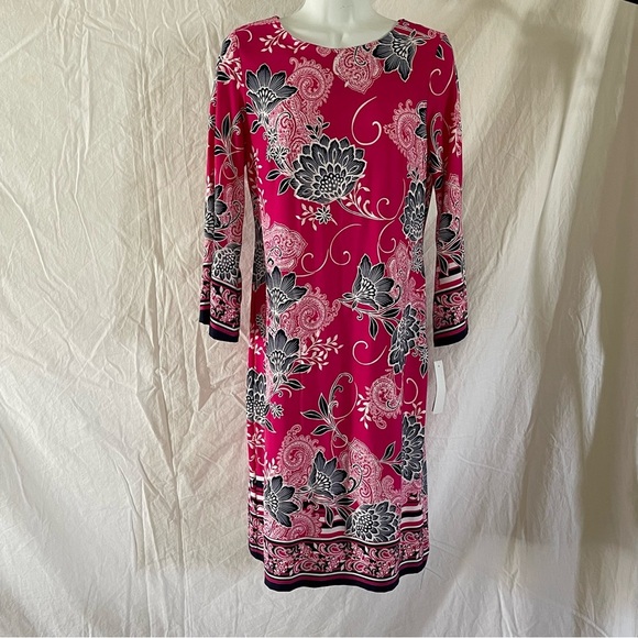 Shelby & Palmer Dresses & Skirts - Shelby&Palmer bright pink midi dress size 8 new with tags